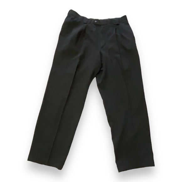 VERSACE Classic vintage black high waist pleated pants trousers - Picture 5 of 16